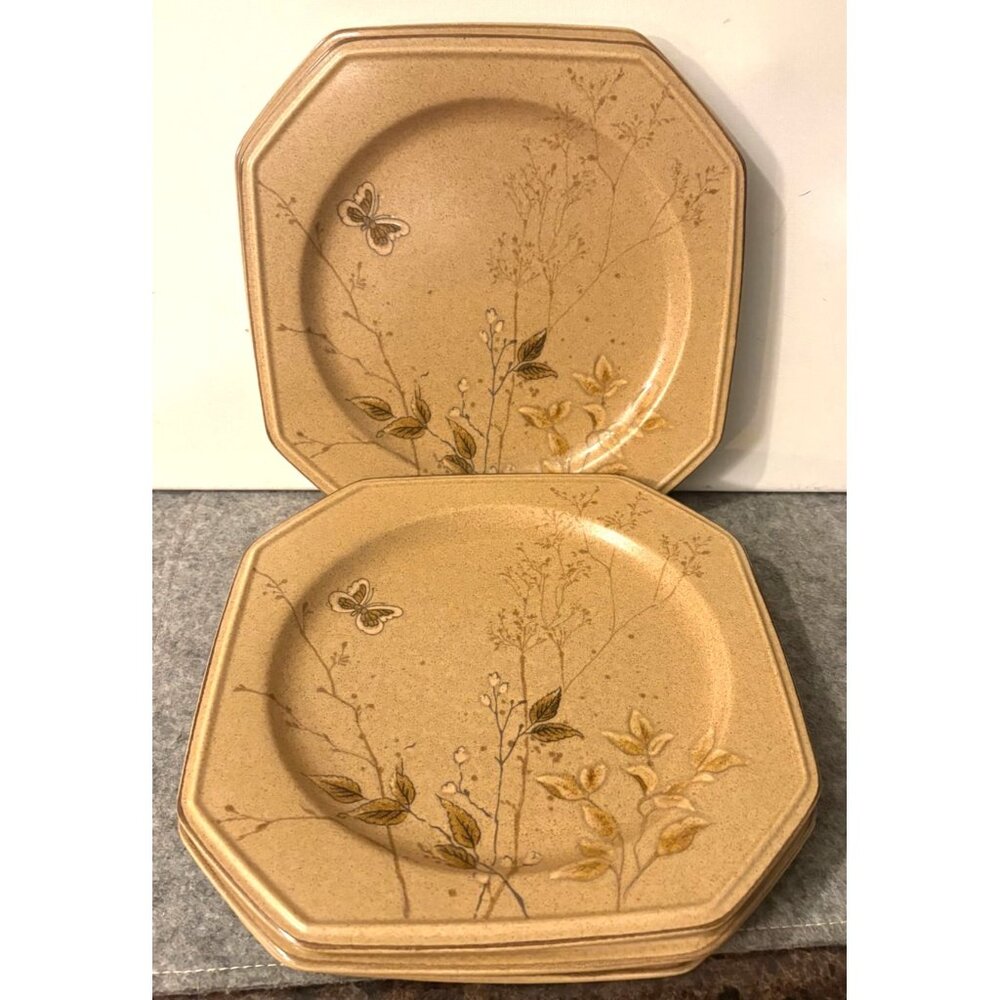 5 Mikasa Salad Plates California Casuals Del Rey Design  # 3334